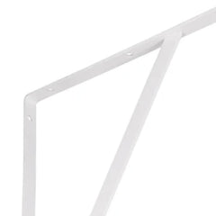 Suporte para Prateleira 40 cm x 25 mm Branco Soldado Tradestar