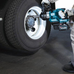 Chave de Impacto Profissional Makita 40V TW010GT201 XGT 2 Baterias 5Ah Carregador e Maleta