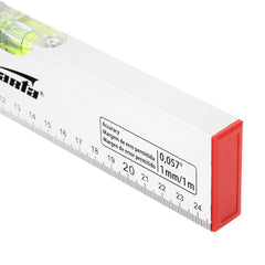 Nível De Alumínio 250mm 2 Bolhas Escala Graduada Sparta 3510155