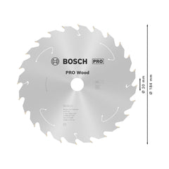 Disco De Serra Circular Bosch Pro Wood Cordless 184mm 24 D
