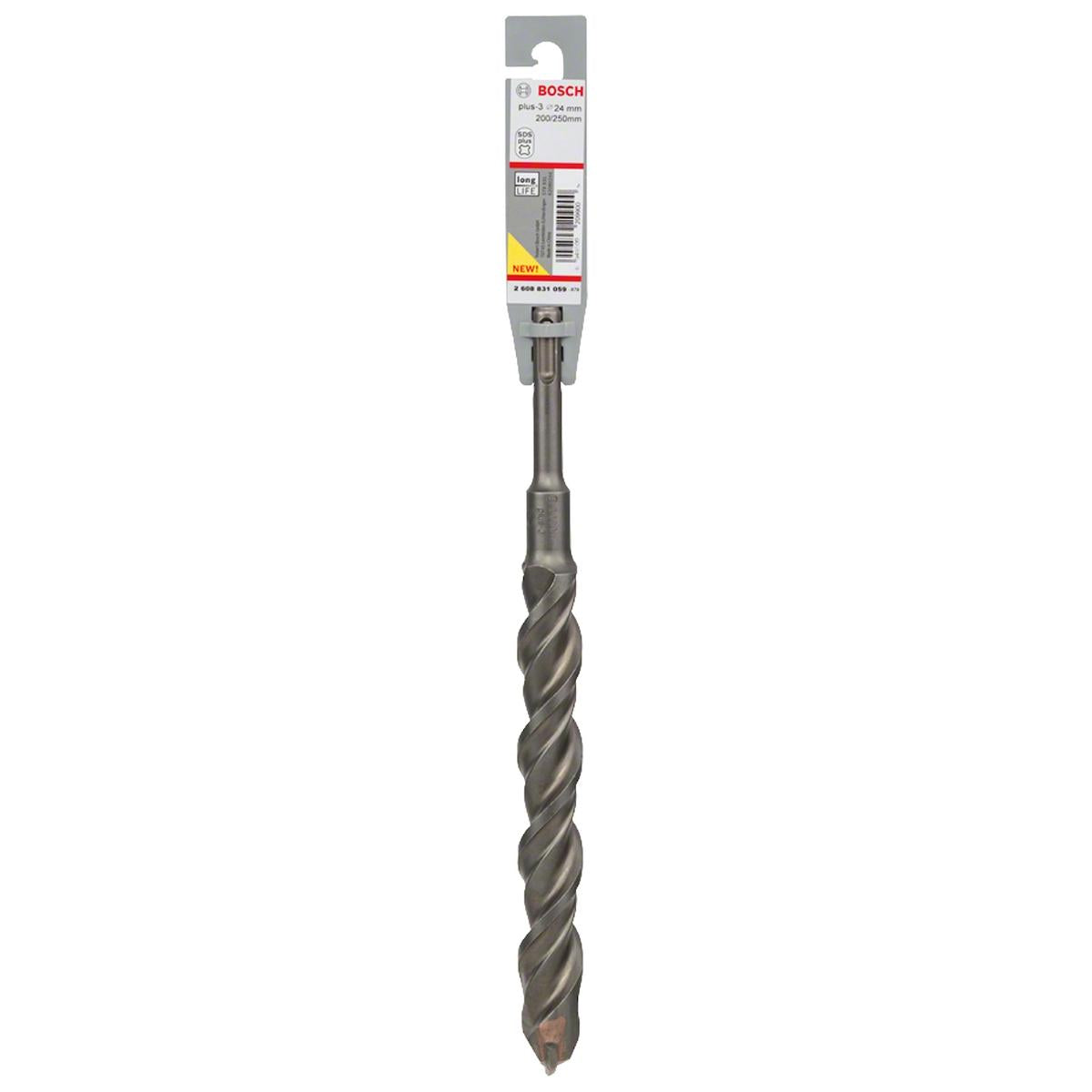 Broca Bosch Sds Plus-3 Para Concreto Ø24 X 200 X 250 mm