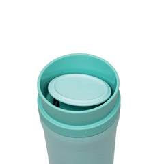 Copo Térmico Tramontina 460 ml Aço Inox Verde Bocal 360° Parede Dupla