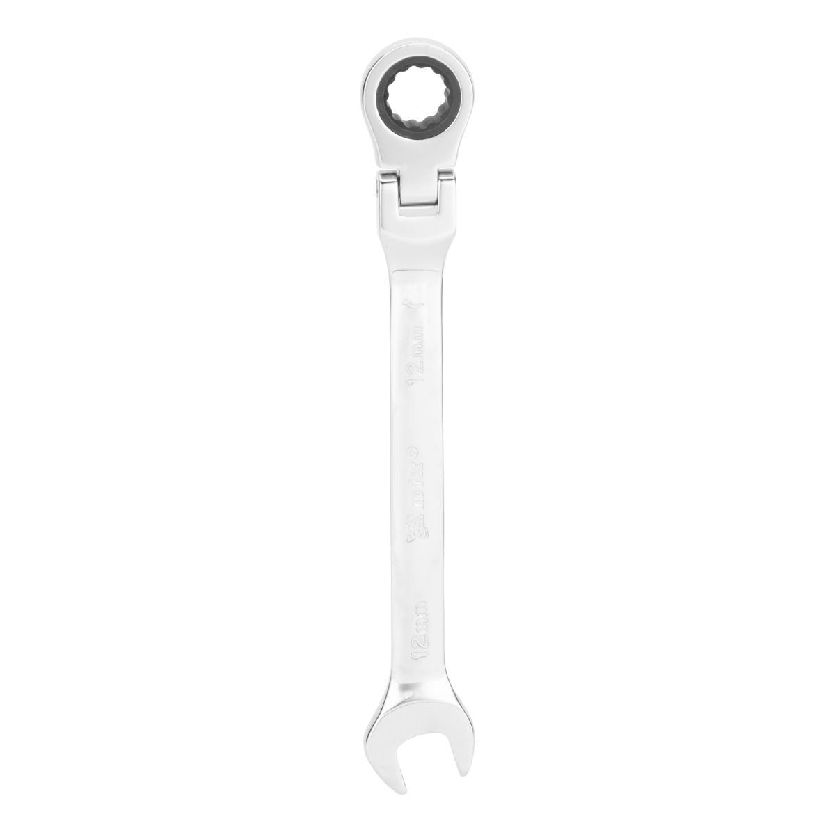 Chave Combinada Catraca Reversível 12mm CrV MTX 148649 Cabeça Móvel Cromada
