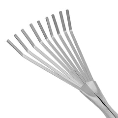 Vassoura Para Grama E Jardim 120 X 405 Mm 9 Dentes Cabo Emborrachado Palisad 630078