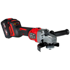 Esmerilhadeira Angular a Bateria Toyama 18V 125mm Motor Brushless Kit Bateria 4.0Ah Sem Carregador Profissional