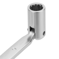 Chave De Aperto Com Soquete Articulada Cromo Vanadio 8-9mm 30° Stels 50HRC
