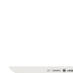 Faca Passador 12 Polegadas Tramontina Profissional Master Aço Inox Cabo Branco Antimicrobiano NSF