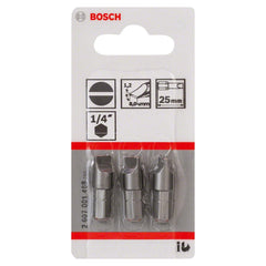 Ponta P/Parafusar Bosch Extra Hard S1,2X8,0 25mm Fenda 3U