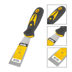 Espátula Betumadeira Lisa 1.1/2" 3,8 cm Aço Carbono Vonder