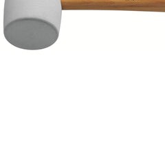 Martelo de Borracha 225 G com Cabo de Madeira Modelo Americano Tramontina MASTER