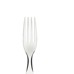 Conjunto 6 Garfos De Mesa Tramontina Dynamic Aço Inox E Madeira Natural Cabo Com Rebites Alumínio