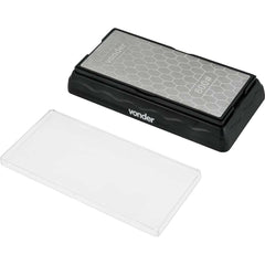 Pedra para afiar diamantada base de 7" dupla face G600/1200 Vonder