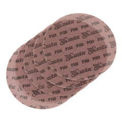 Disco de Lixa Telado com Velcro para Parede e Teto Grão 180 180mm 5 Peças