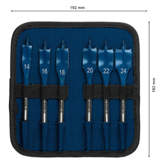 Jogo Com 6 Brocas Bosch Expert Self Cut Speed 14-24mmx152mm