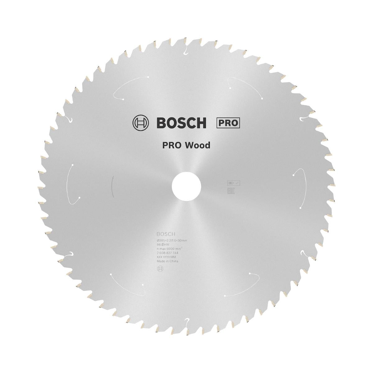 Disco De Serra Circular Bosch Pro Wood Cordless 305mm 96 D