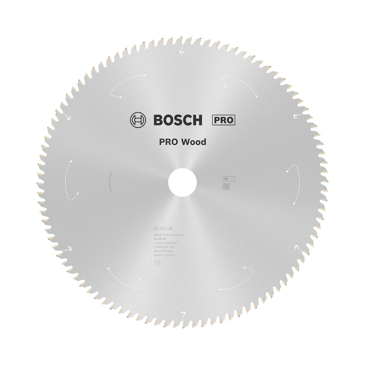 Disco De Serra Circular Bosch Pro Wood Cordless 305mm 60 D