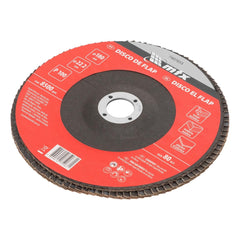 Disco de Desbaste Flap Óxido de Alumínio MTX P100 180mm x 22,2mm Desbaste e Acabamento