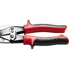 Tesoura Corte Esquerdo Tramontina PRO Aviação Aço Cromo Molibdênio 1.2mm 0.7mm Funilaria
