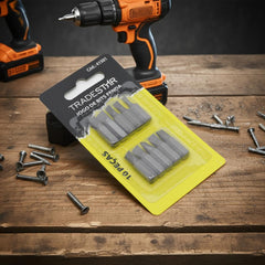 Jogo Bits Fenda 1/4'' 25 mm 10 Peças Tradestar