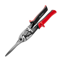 Tesoura Reta Longa Corte Reto 285mm Aço Ferramenta MTX 783419 Cabo Emborrachado