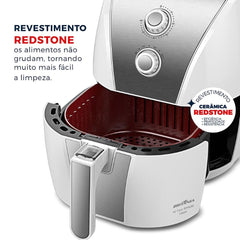 Air Fryer Fritadeira Sem Óleo BFR40BI 1500W Britânia 5L Com Cesto de Cerâmica Redstone 220V