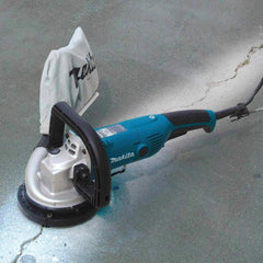 Plaina de Concreto de 125Mm Industrial 1400W Com Rebolo Chaves Coletor de Pó PC5000C 110V Makita