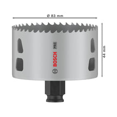 Serra Copo Bosch Pro Multi Material Power Change Plus 83mm