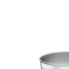 Pote Redondo Tramontina Freezinox Aço Inox 0,8 L 14 Cm Com Tampa Para Geladeira E Freezer