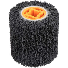 Roda Escova Remoção 100x100mm Furo 19mm 6000Rpm Esponja Abrasiva Vonder Pev1380