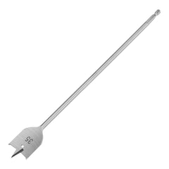 Broca Chata Para Madeira Longa 35mm 300mm Aço 45 HRC 48-52 MTX 7040359