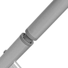 Mesa Dobrável Alumínio Tampo MDF 60x45cm Altura Ajustável 25/59cm Camping Palisad