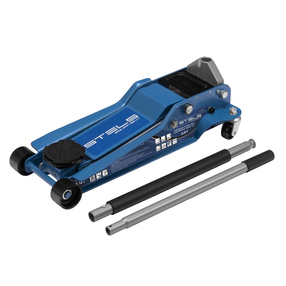 Macaco Hidráulico Jacaré 3.5T Elevação Rápida 100-565mm Reforçado 1PC Stels