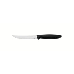 Faca Para Frutas Tramontina Plenus Lâmina 5 Polegadas Aço Inox Cabo Polipropileno Preto Cozinha