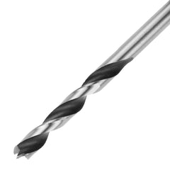 Broca Espiral Madeira 6x90mm Haste Cilíndrica Aço 45 118° MTX 702049