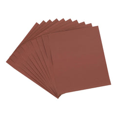 Folha de Lixa para Metal Grão 400 230x280mm 10 Peças Base de Papel MTX 7561855