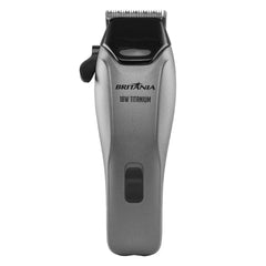 Máquina de Cortar Cabelo BCR18T 18W Titanium Britânia Com 9 Acessórios 220V