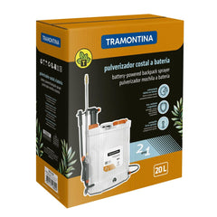 Pulverizador Costal a Bateria 20L 12V 8A Tramontina