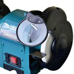 Moto Esmeril 250W 3450 RPM 60Hz com Rebolo Suporte Lamina Afiação Protetor GB602W 110V Makita