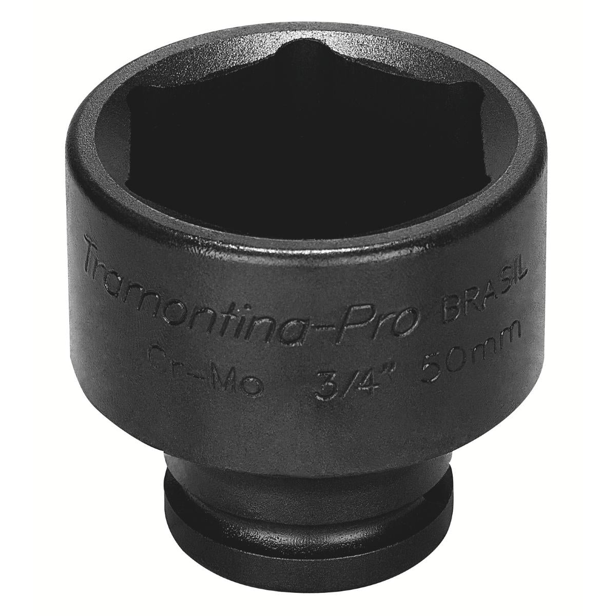 Soquete Sextavado 7/8'' 3/4'' Aço Cromo-Molibdênio DIN 3129 Hyper Drive Tramontina PRO