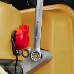Chave Combinada Stels 11mm Aço Cromo-Vanádio 30° 5° Inclinação 38-55 HRC