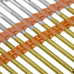 Pregos Galvanizados para Pregador Pneumático 75mm 3.05mm 2000 Unidades Resistentes Denzel