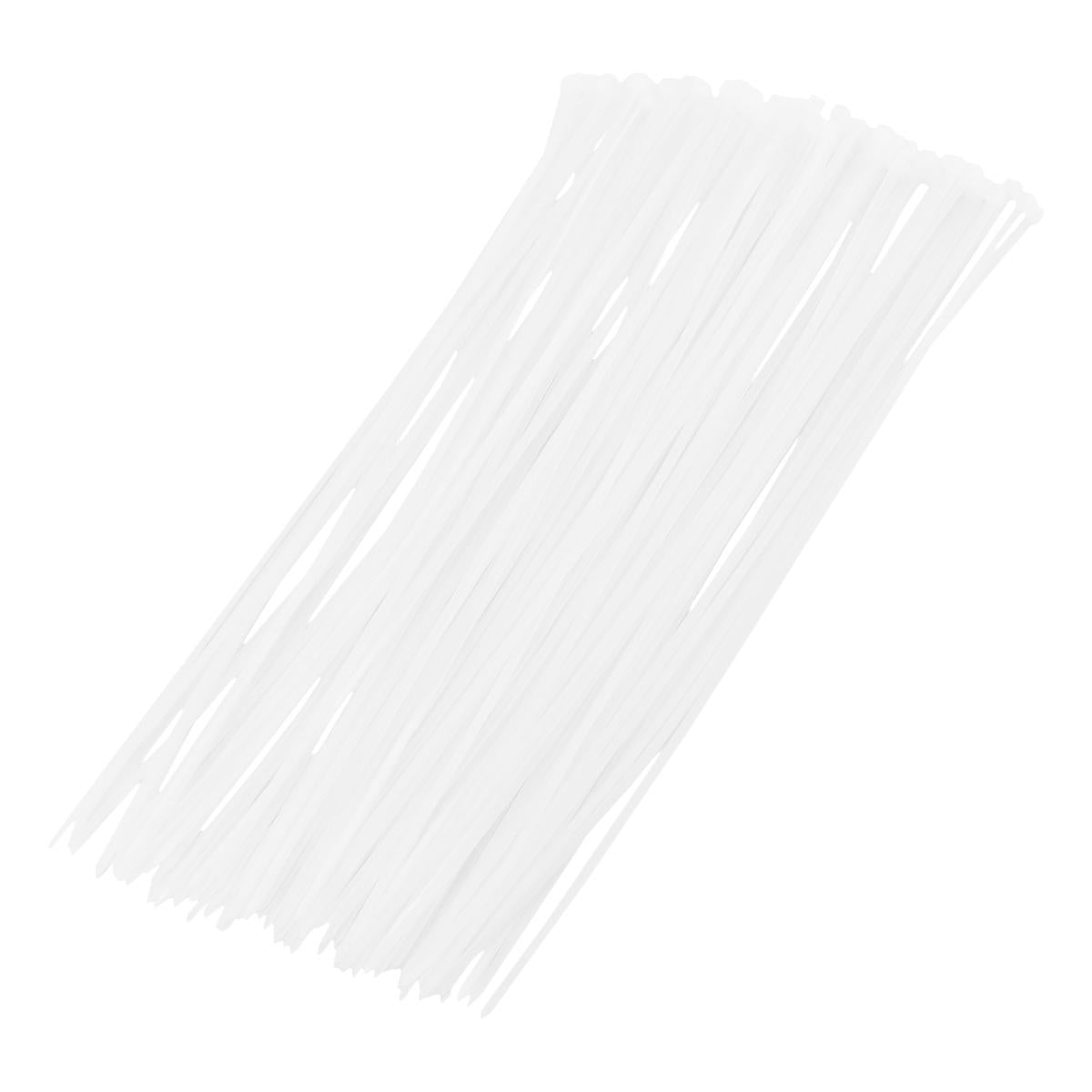 Abraçadeira Plástico 370x3,6mm 100pcs Branco Sparta 4553355 Nylon Resistente UV