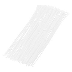 Abraçadeira Plástico 370x3,6mm 100pcs Branco Sparta 4553355 Nylon Resistente UV
