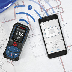 Trena Laser Bosch Glm 50-27 C 50 Metros Com Bluetooth