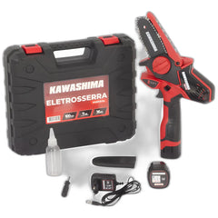 Eletrosserra à Bateria 220W 14.4V 2 Baterias Hsp-100 Kawashima