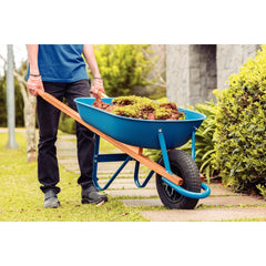 Pneu Com Câmara Tramontina 3.25/8'' Roda Plástica Bucha Plástica Para Carrinho De Mão
