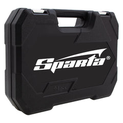 Jogo de Ferramentas Encaixe 1/2'' e 1/4'' 94 Peças Aço Cromo Vanádio Sparta 13509