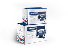 Motoesmeril Plus 150-05" Mono 1/4Cv  127/220V 60Hz 150W Com Visor Menegotti