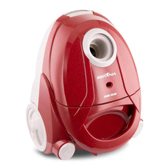 Aspirador de Pó BAS1430 1250W Britânia Vermelho Reservatório 1,5L Com Rodinhas e Acessórios 220V