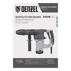 Martelete Perfurador e Rompedor Denzel RHV-1100-26 1100W 4J SDS-Plus 220V